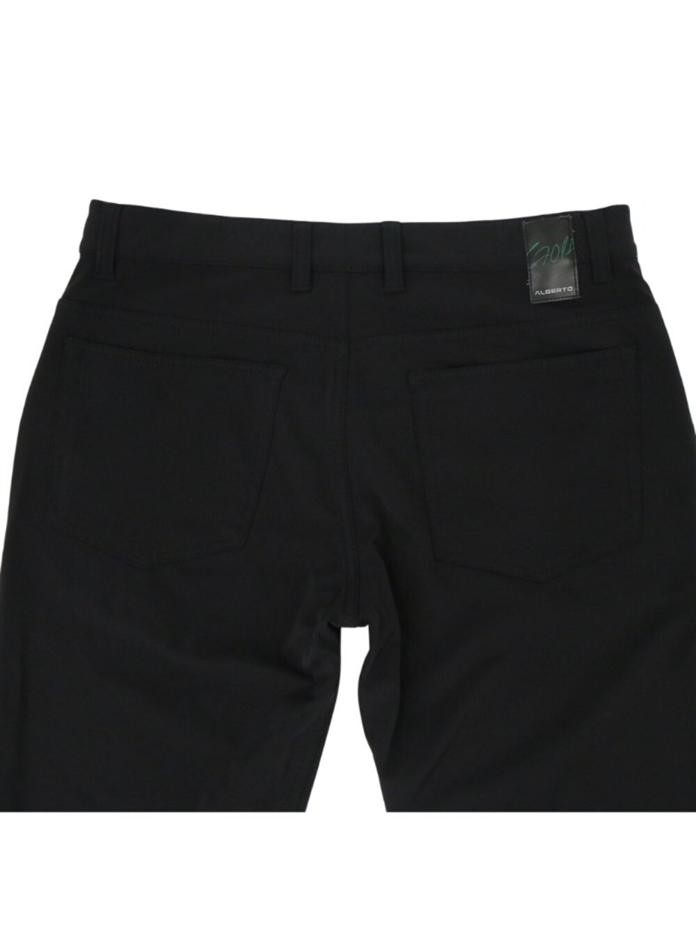 Alberto Pro Cooler Dry Golf 3XDry Modern Fit Black Pants 50 34 - Picture 8 of 9